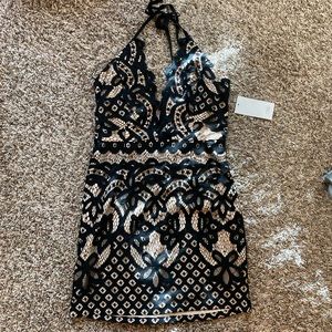 TOBI Lace Mini Dress